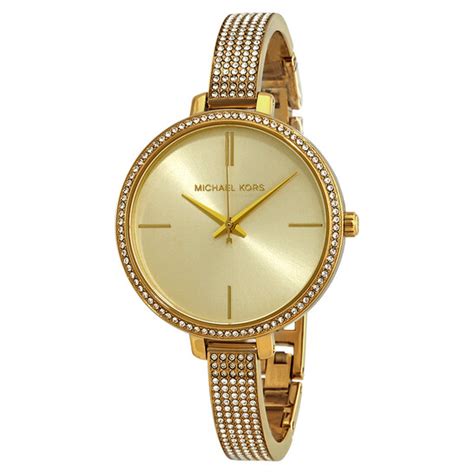 michael kors 3784|Michael Kors Jaryn Crystal Gold Sunray Dial Ladies .